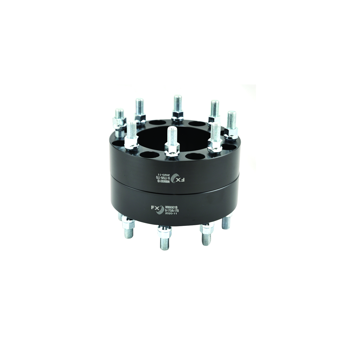 TrailFX W866901B - Wheel Spacers, 2" 8x170, Anodized