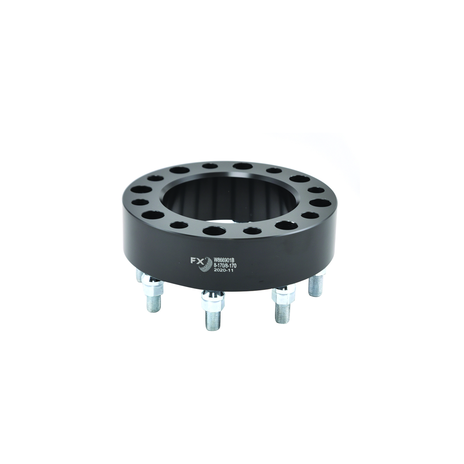 TrailFX W866901B - Wheel Spacers, 2" 8x170, Anodized