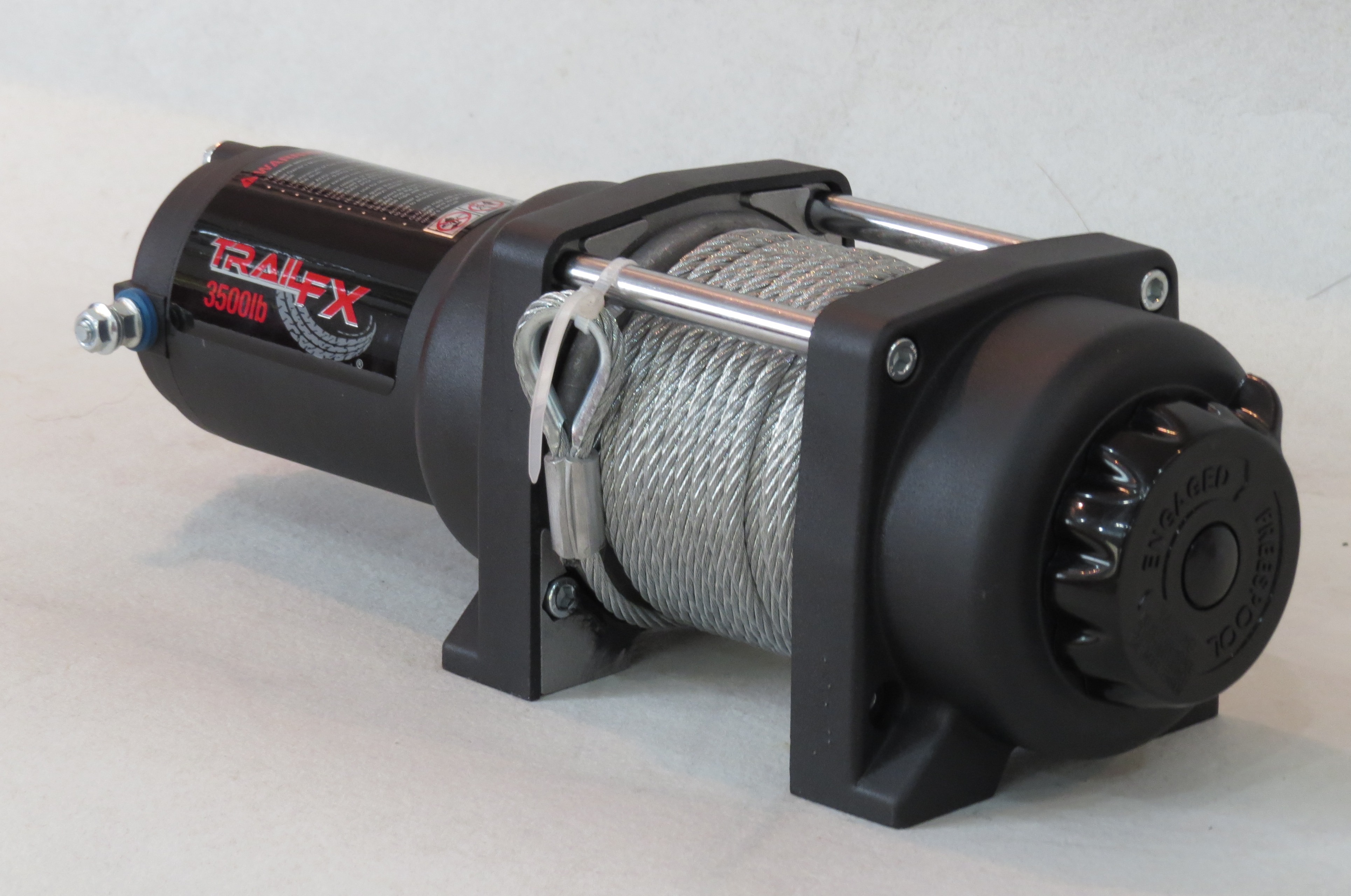 Trailfx W35b Tfx 3500Lb Wire Rope Winch