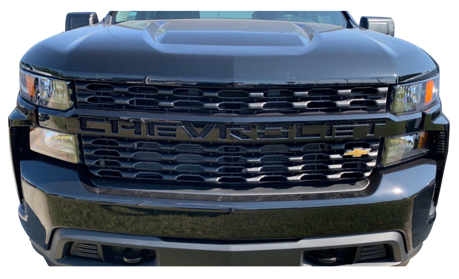 Coast To Coast IWCGI167BLK - Grille Overlays, Silver, Chrome Plated