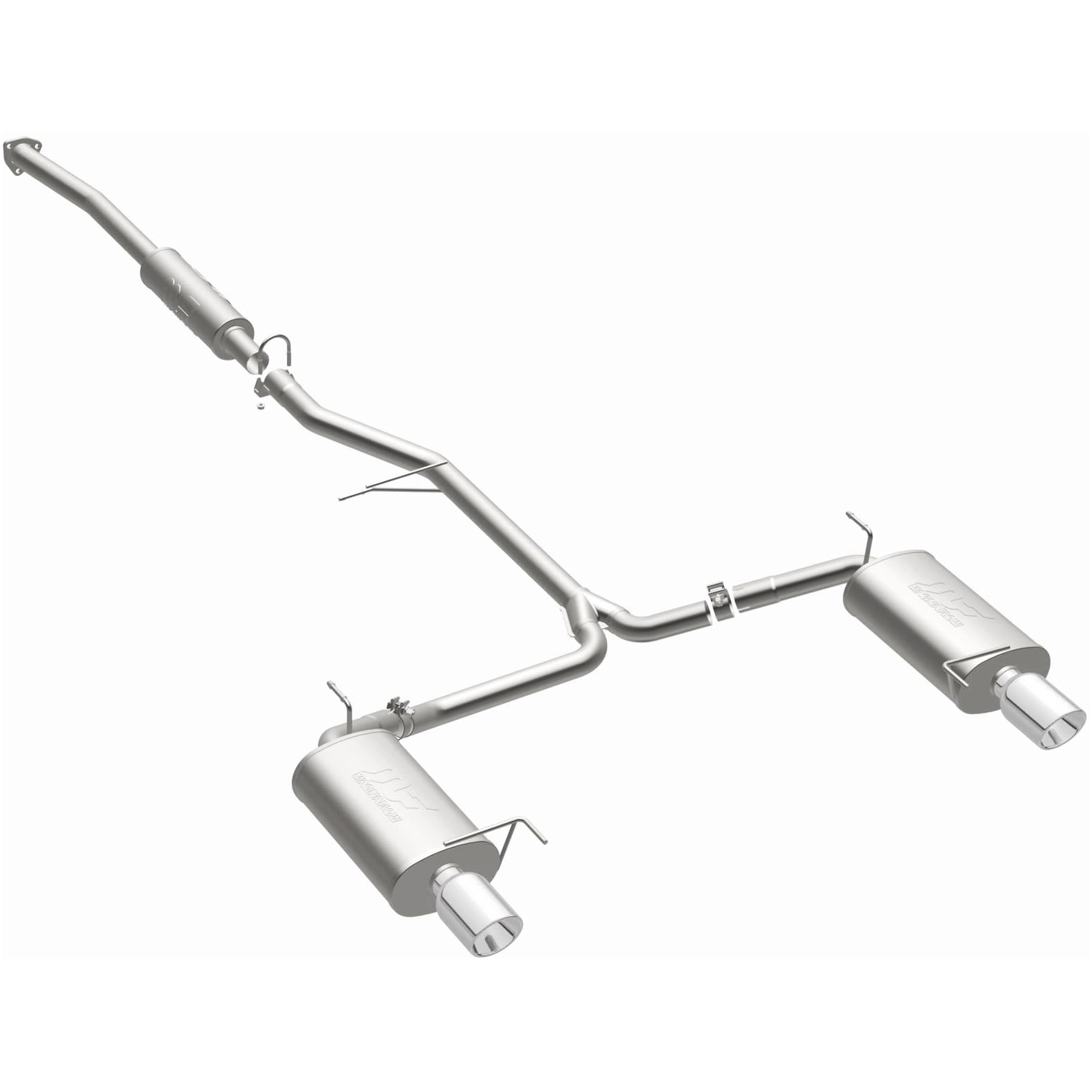 Northeastern Exhaust - Stainless Steel Exhaust System Kit With Hangers