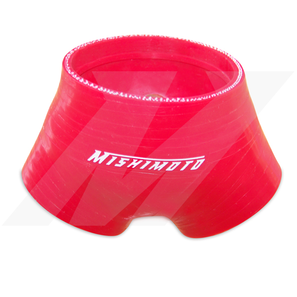 Mishimoto MMHOSE-AUD-TBRD Silicone Throttle Body Hose, Red, fits Audi S4 2000-2002