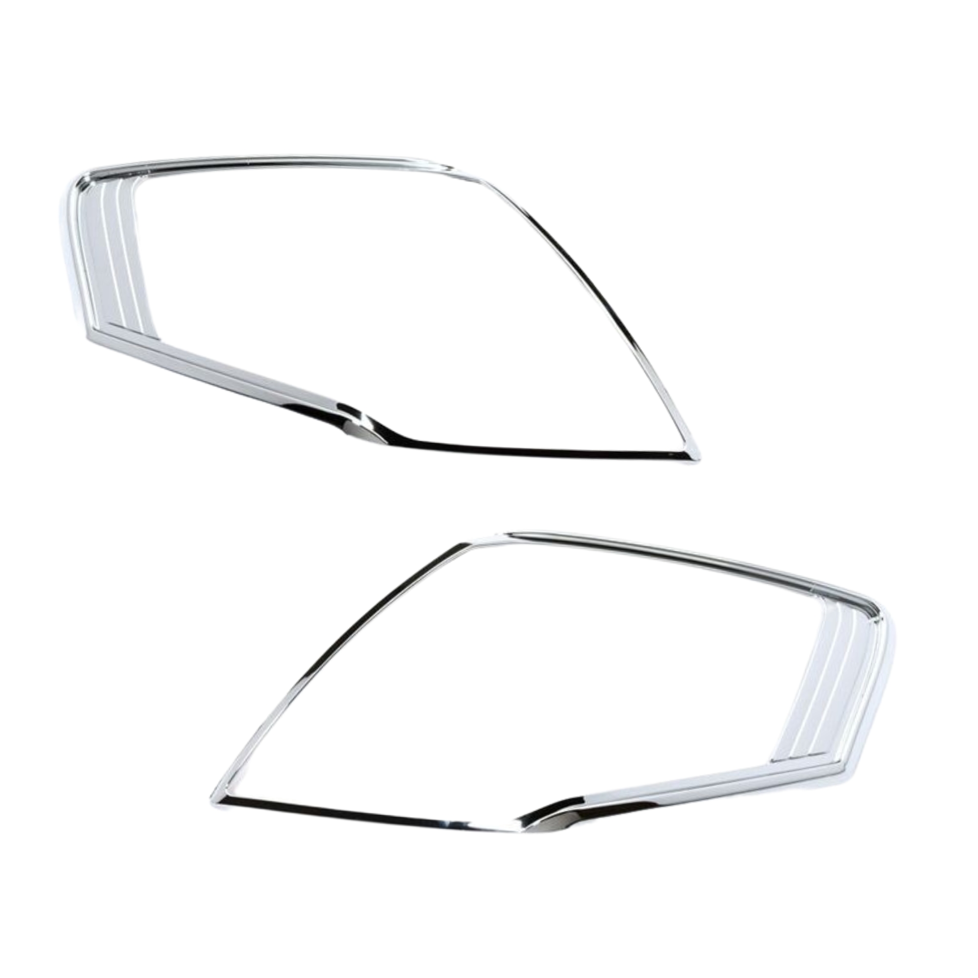 Putco 400863 - Tail Light Covers, Chrome, Cut Out