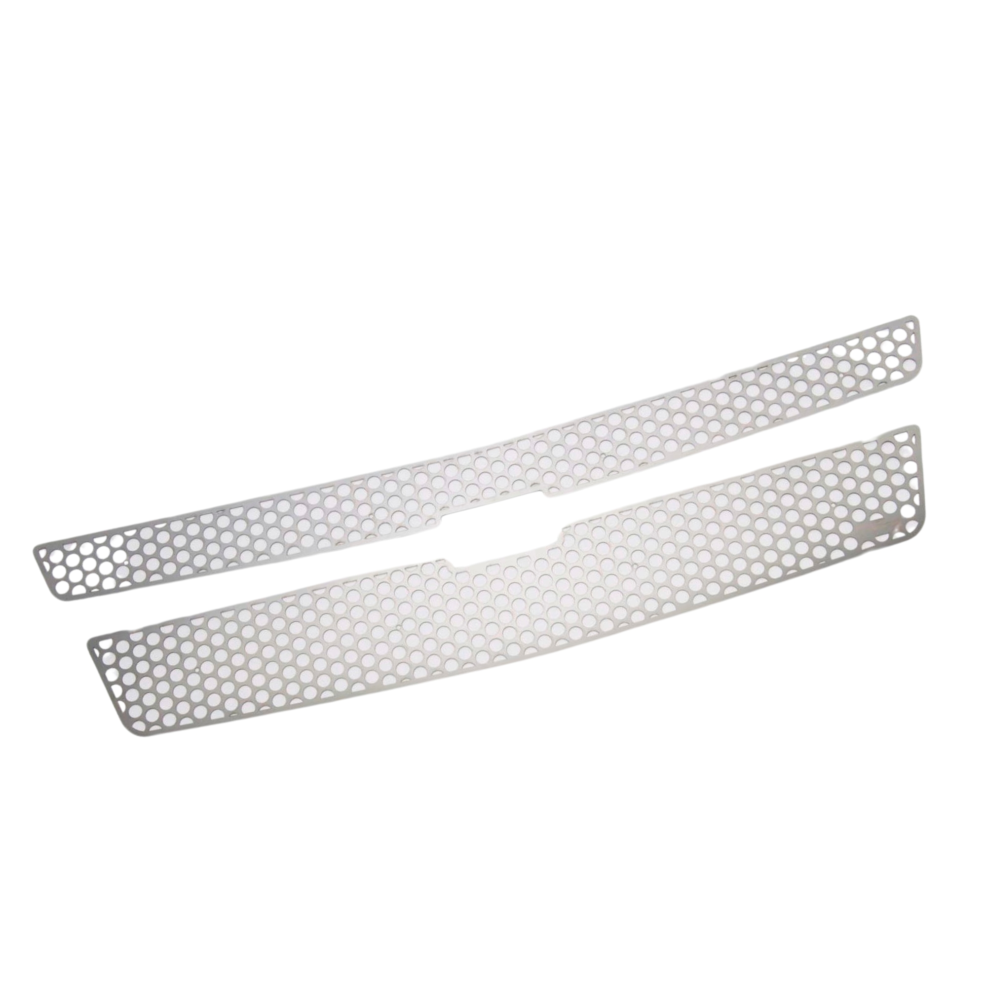 Putco 84203 - Punch Grille Inserts, Silver, Stainless Steel