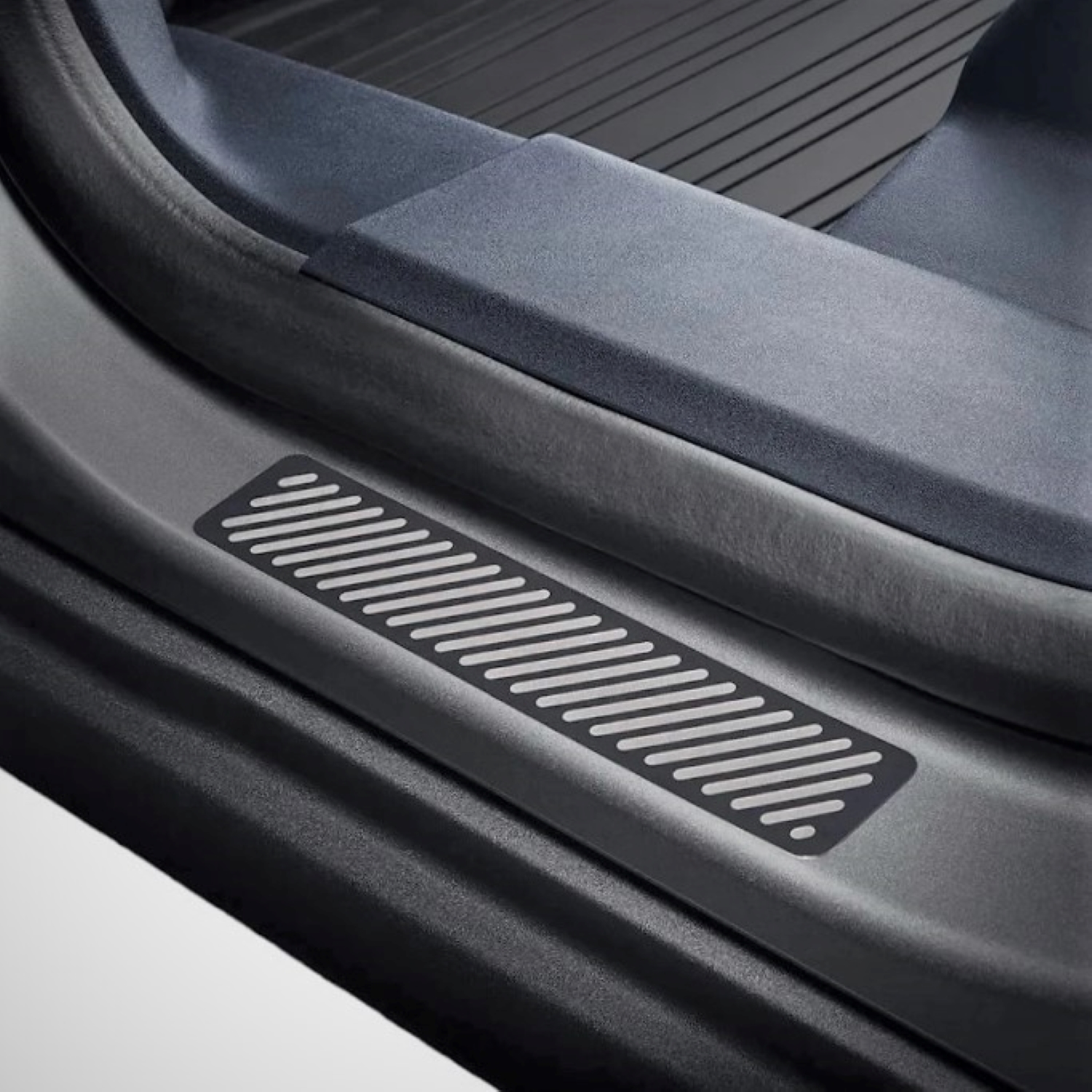 Putco 95151BPFD - Door Sill Plates, Black, Molded Plastic
