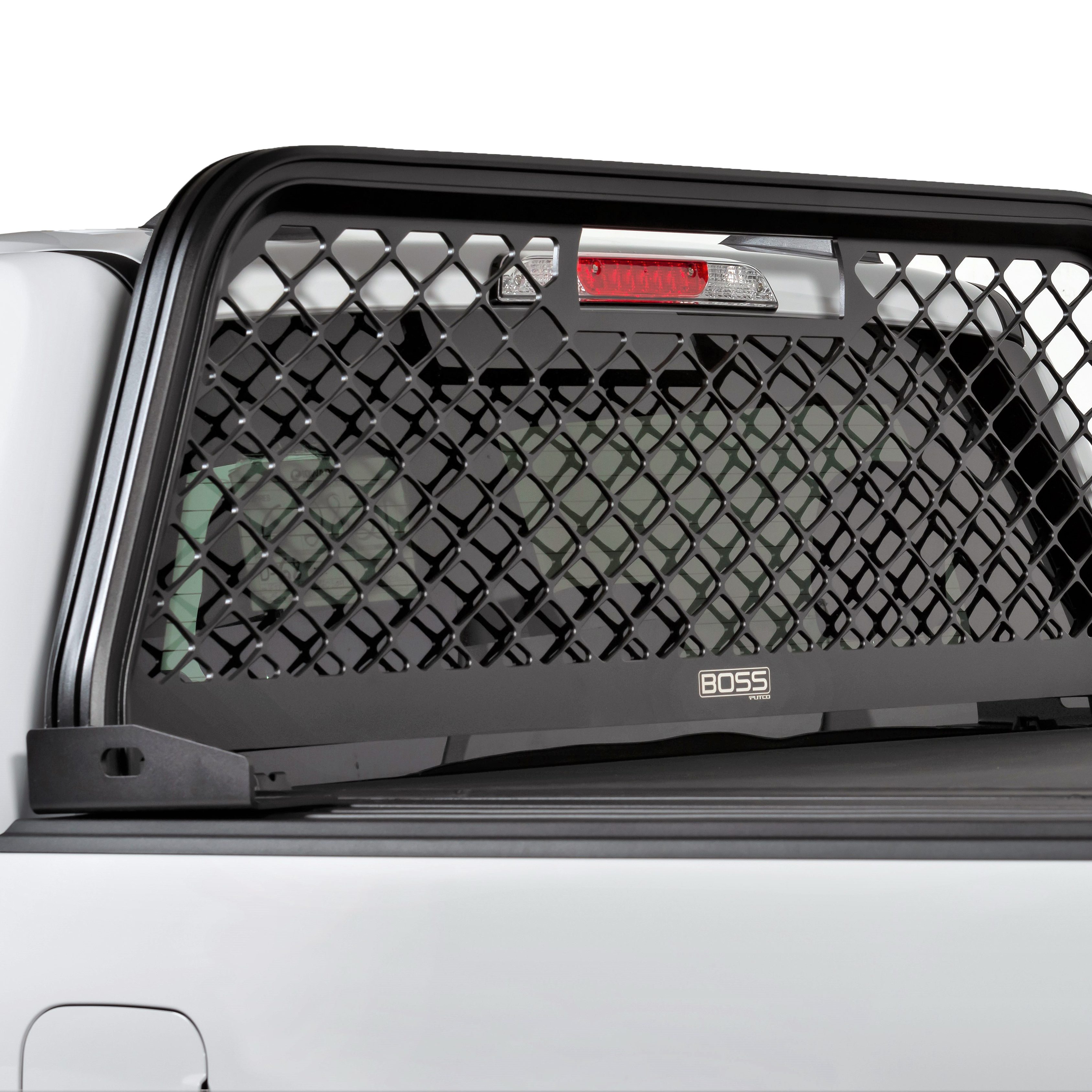Putco 89055 - Boss Headache Rack, Black, Louver
