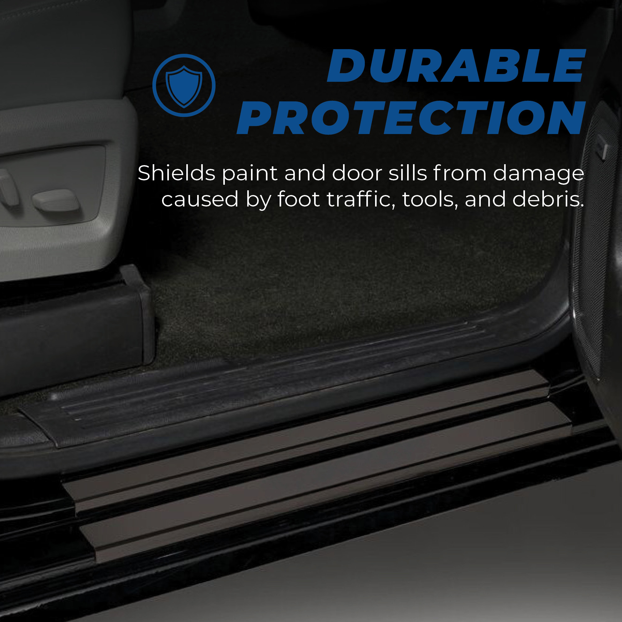 Putco 95128BP - Door Sill Plates, Crew Cab