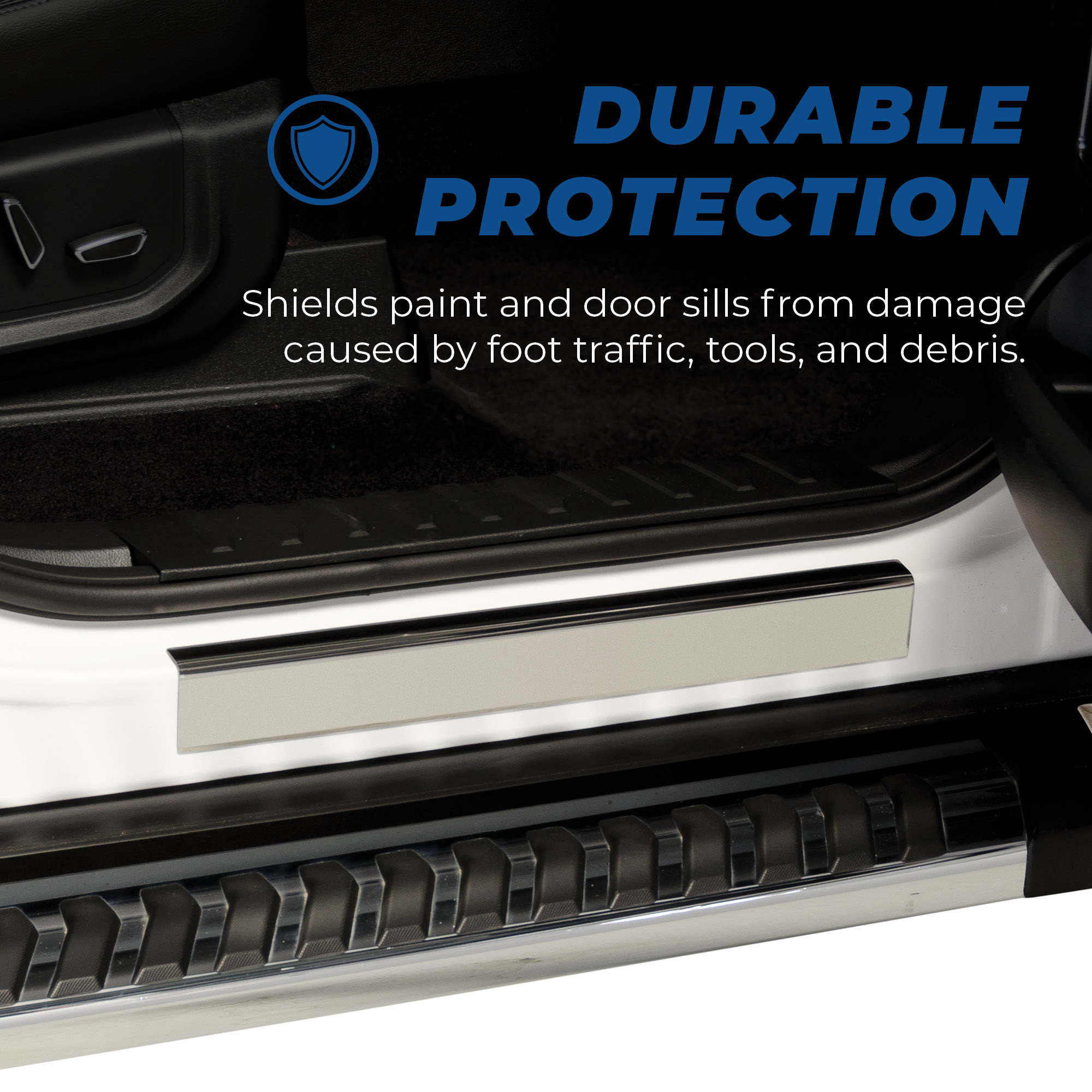 Putco 95149FD - Door Sill Plates, Extended Cab