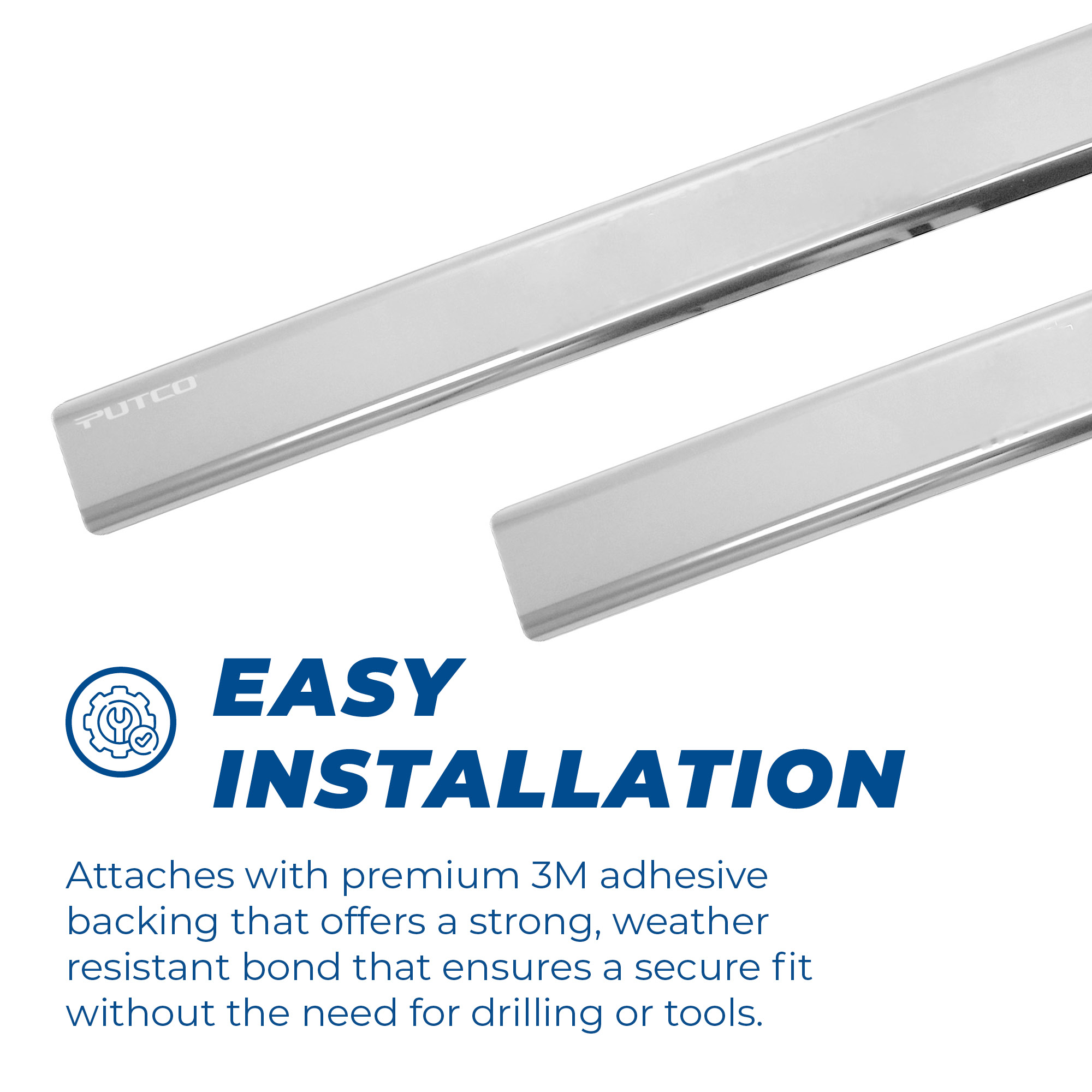 Putco 95149FD - Door Sill Plates, Extended Cab