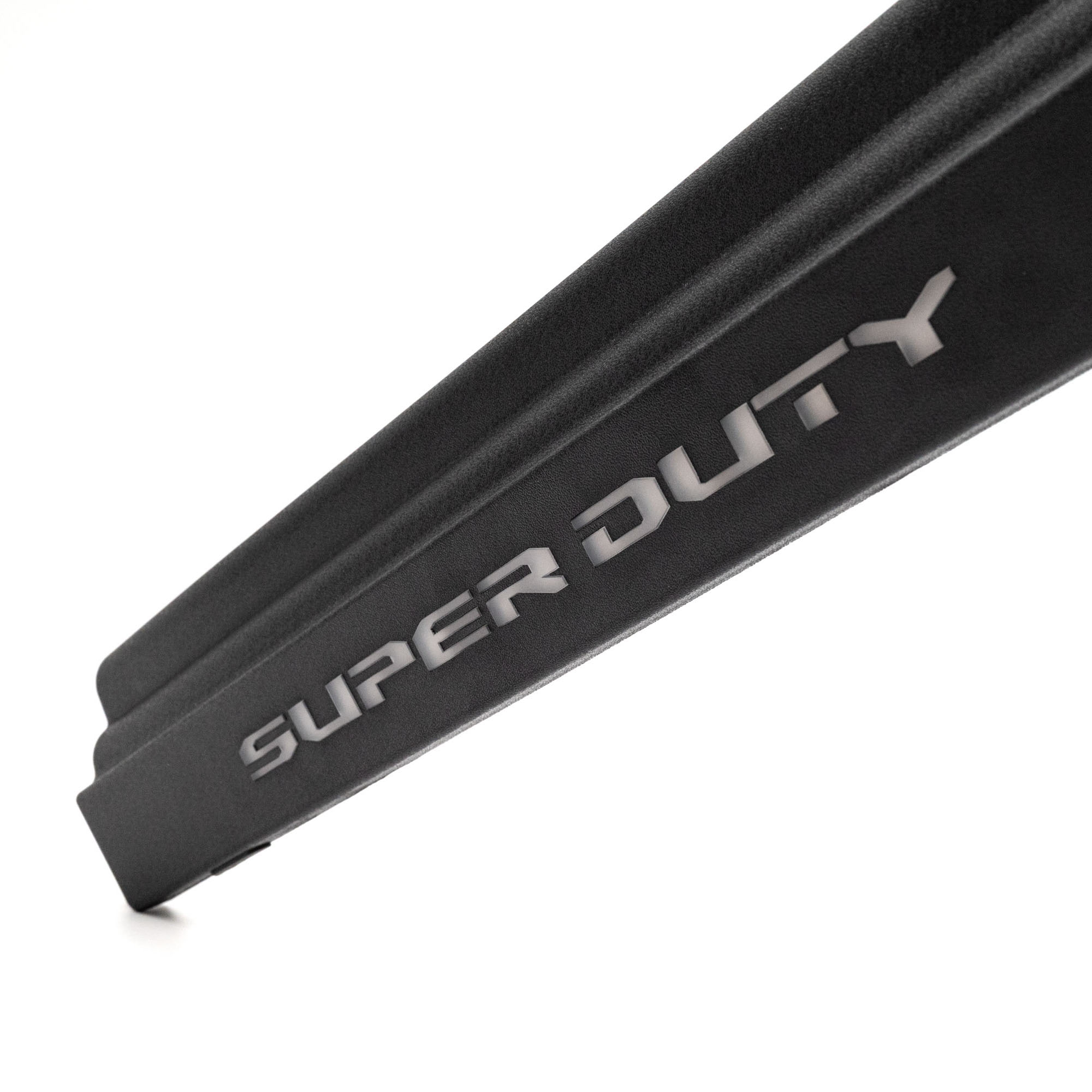 Putco 95148LEDFD - Door Sill Plates, Black, Molded Plastic
