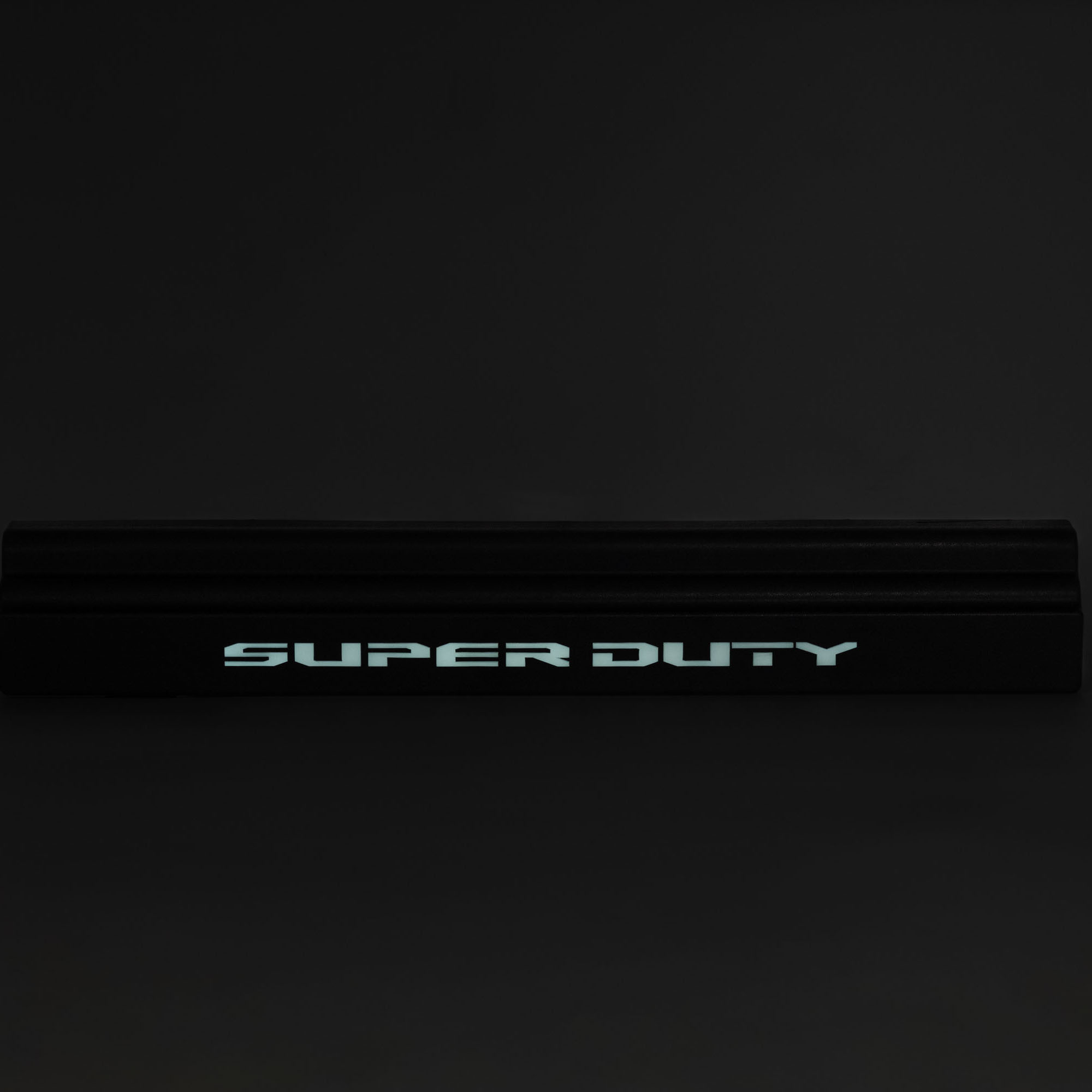Putco 95148LEDFD - Door Sill Plates, Black, Molded Plastic