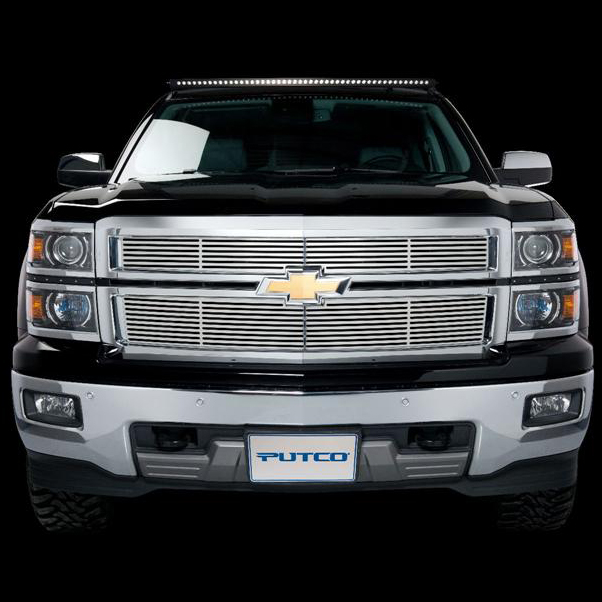 Putco 91151 - Grille Inserts, Silver, Billet