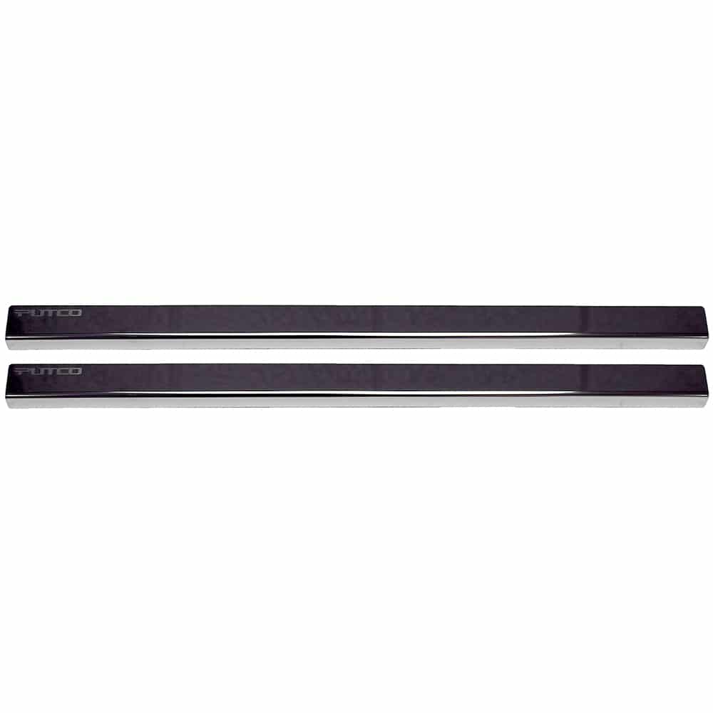 Putco 95145BP - Door Sill Plates, Black, Molded Plastic