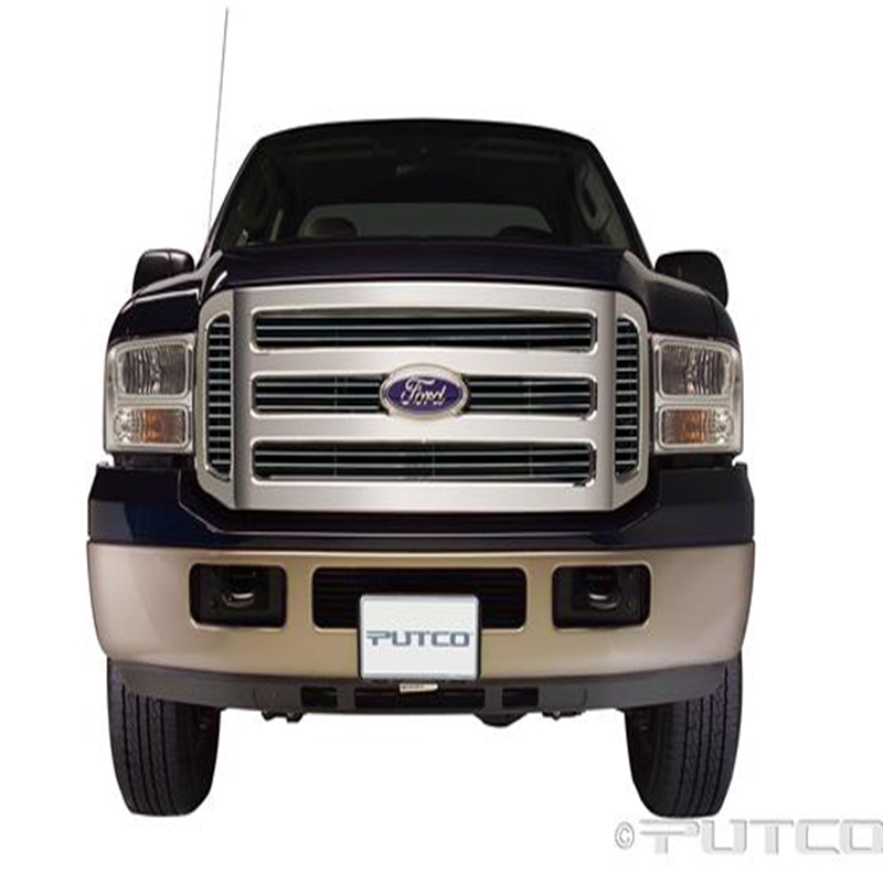 Putco 79155 - Grille Inserts, Polished, Billet