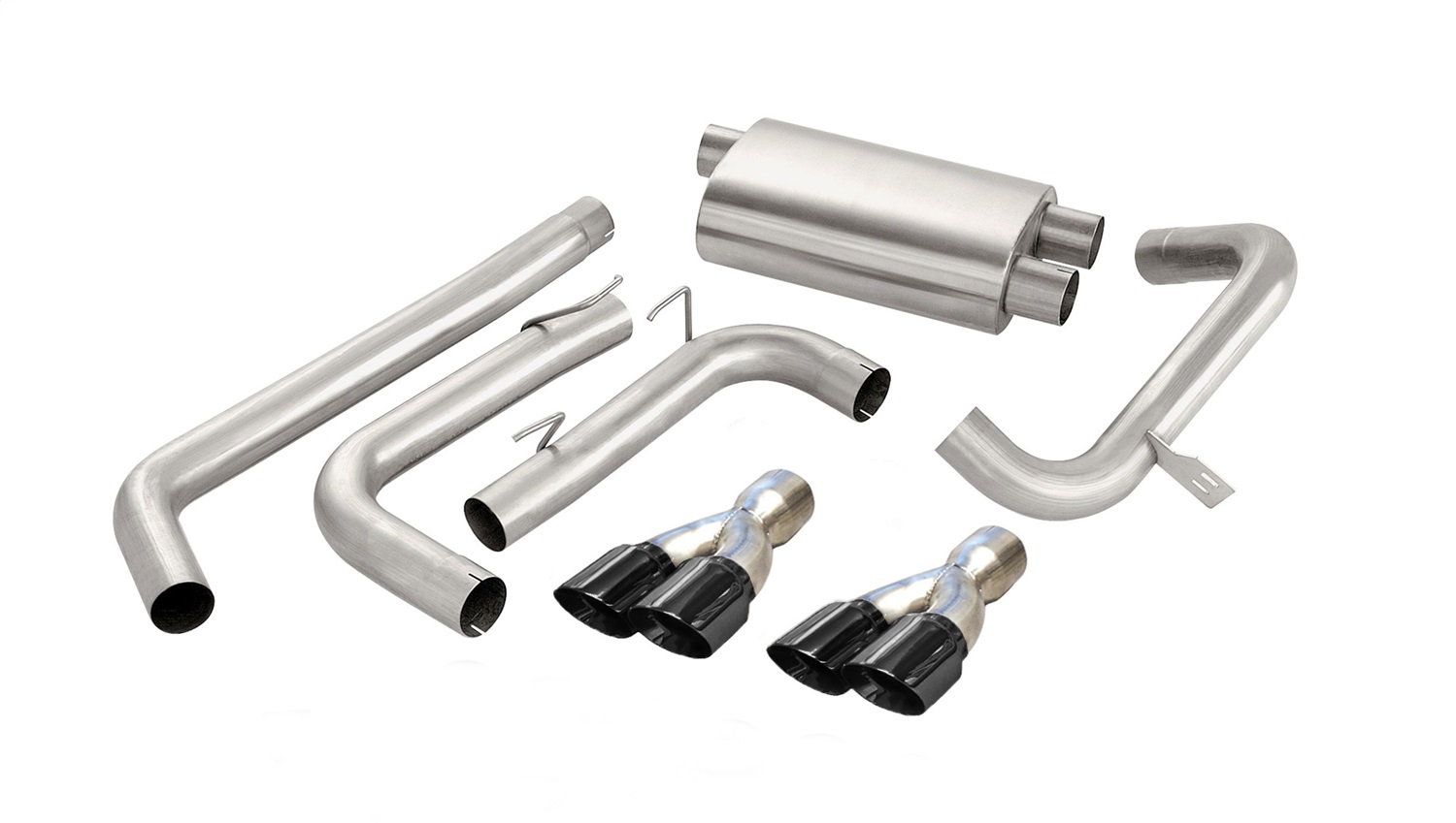 Corsa Performance - 14143BLK - Exhaust System Kit