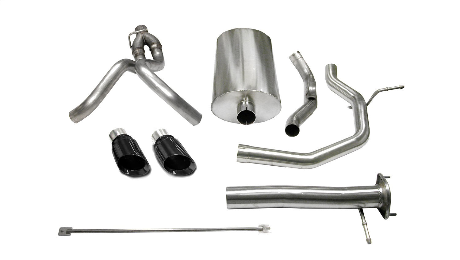 Corsa Performance - 14254BLK - Exhaust System Kit