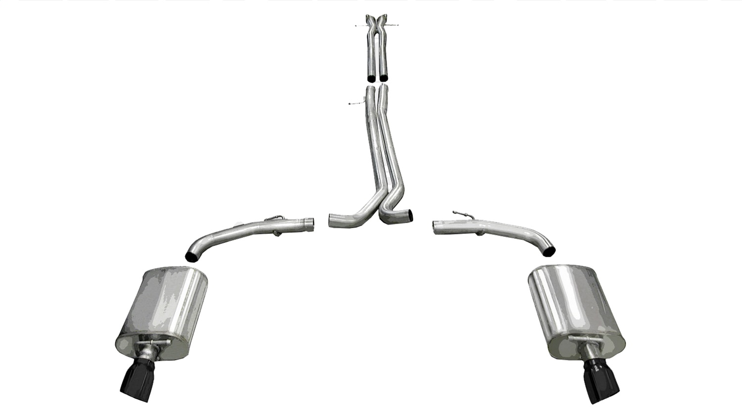 Corsa Performance - 14315BLK - Exhaust System Kit