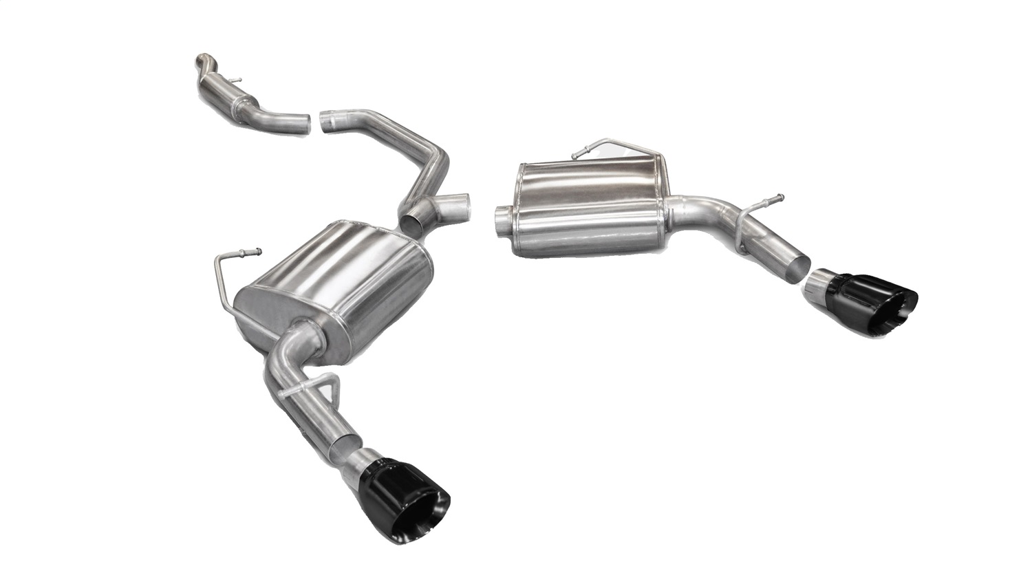 Corsa Performance - 14413BLK - Exhaust System Kit
