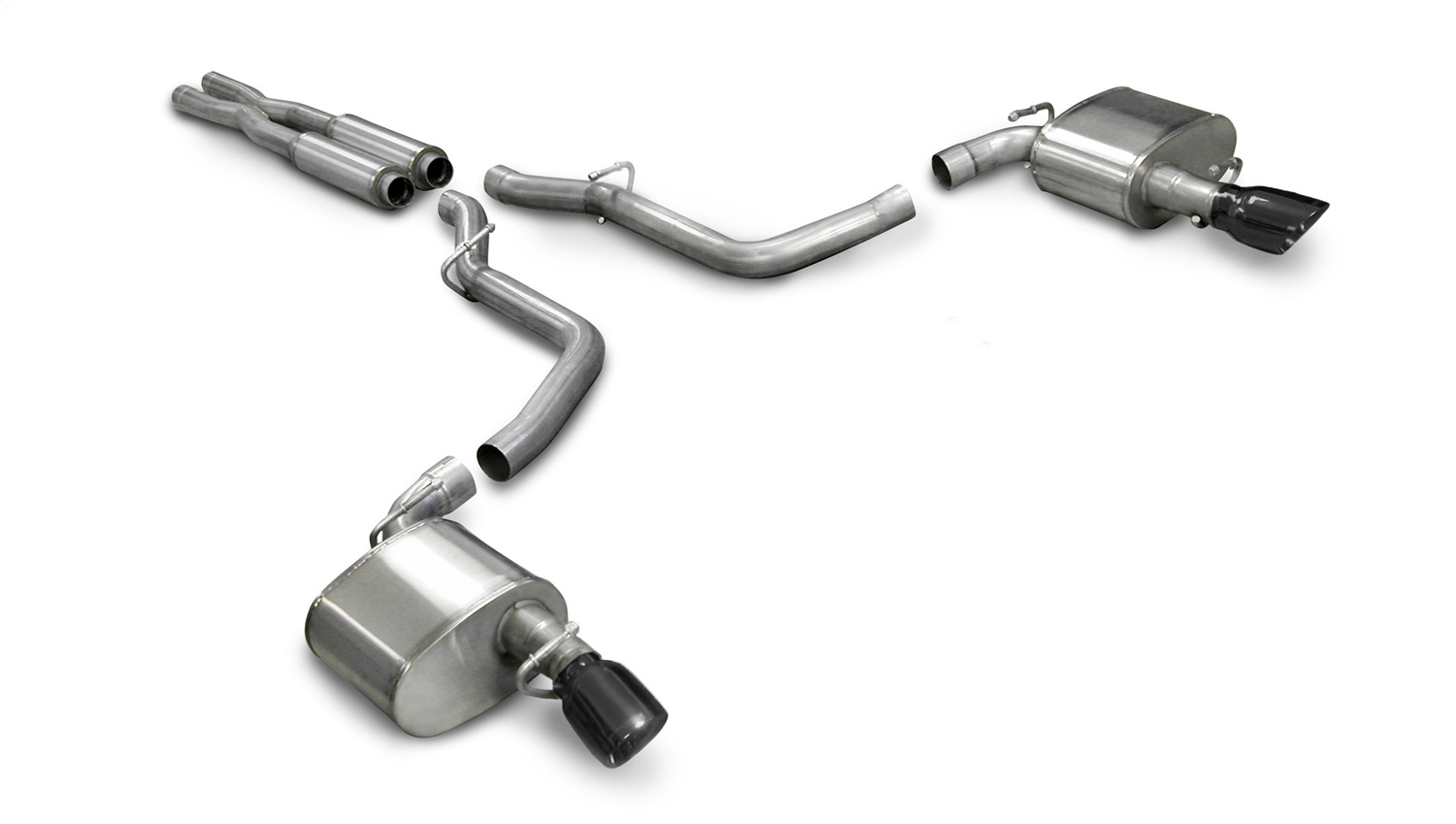 Corsa Performance - 14440BLK - Exhaust System Kit
