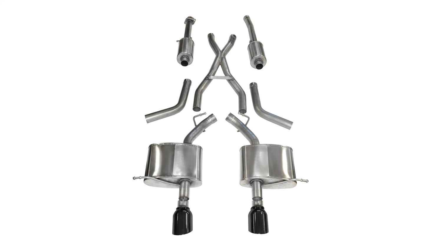 Corsa Performance - 14459BLK - Exhaust System Kit
