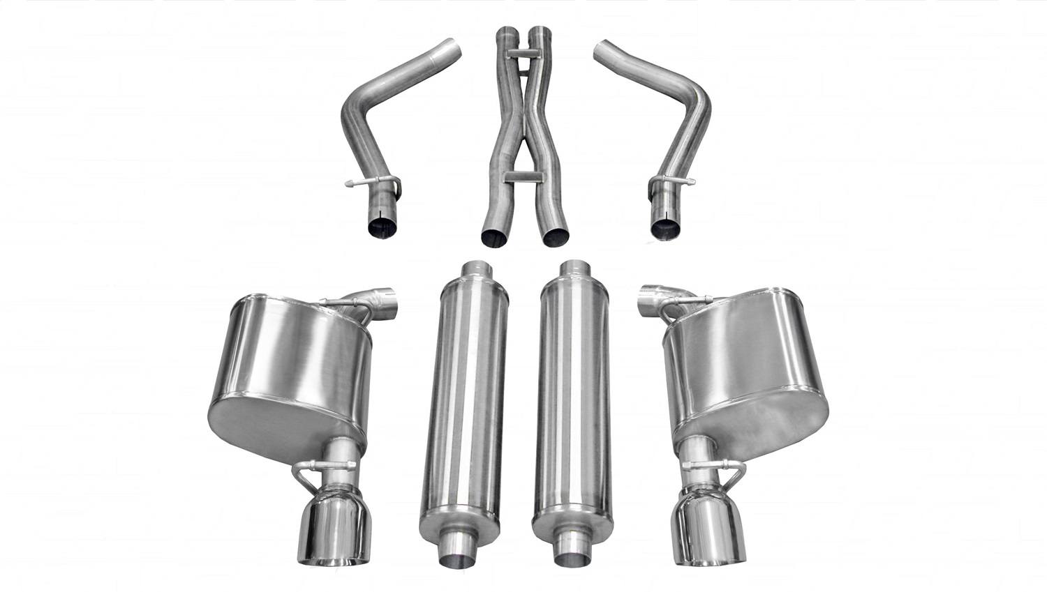 Corsa Performance - 14537 - Exhaust System Kit