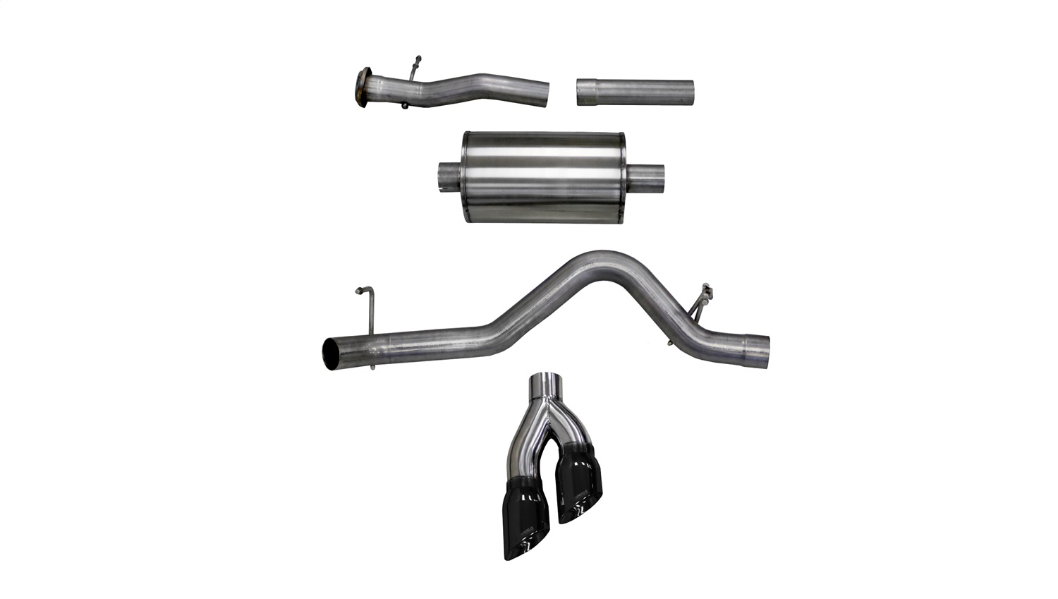Corsa Performance - 14744BLK - Exhaust System Kit