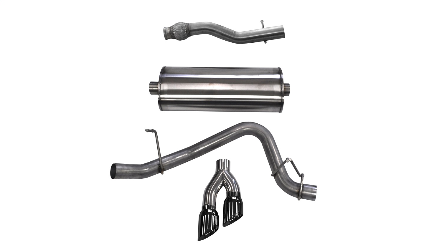 Corsa Performance - 14748BLK - Exhaust System Kit