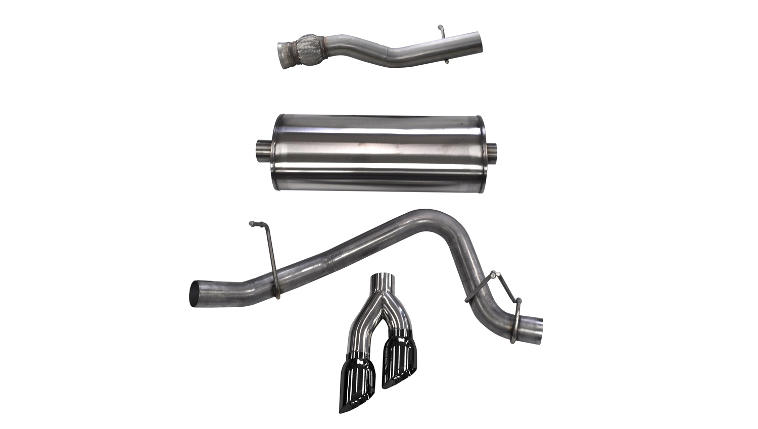 Corsa Performance - 14749BLK - Exhaust System Kit