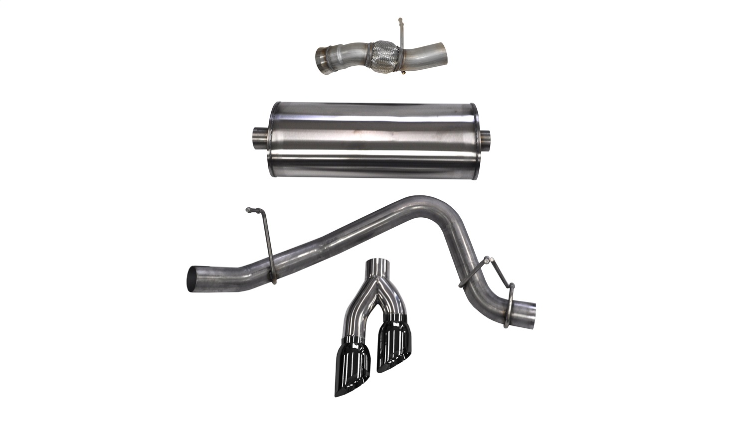 Corsa Performance - 14826BLK - Exhaust System Kit