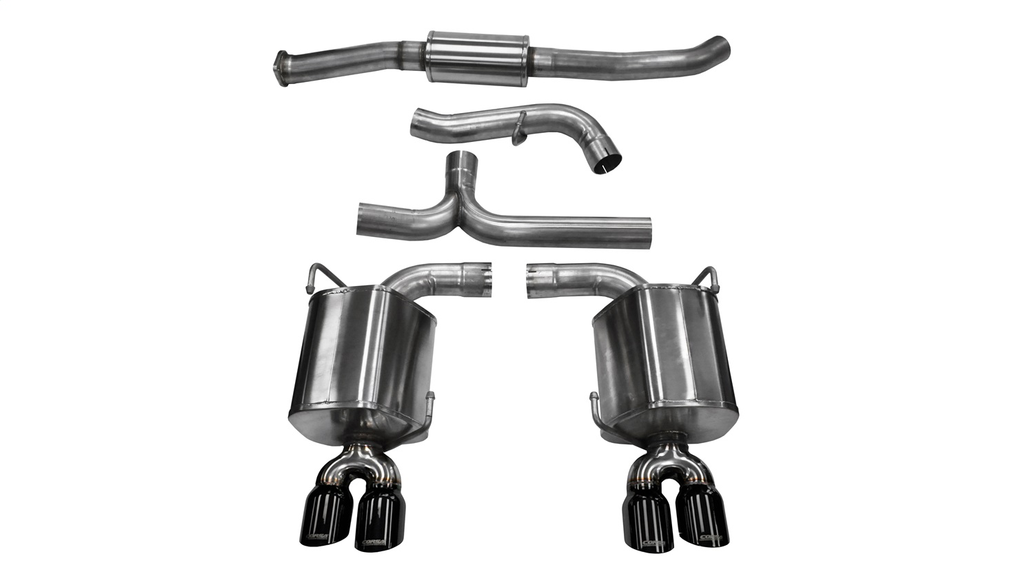 Corsa Performance - 14863BLK - Exhaust System Kit