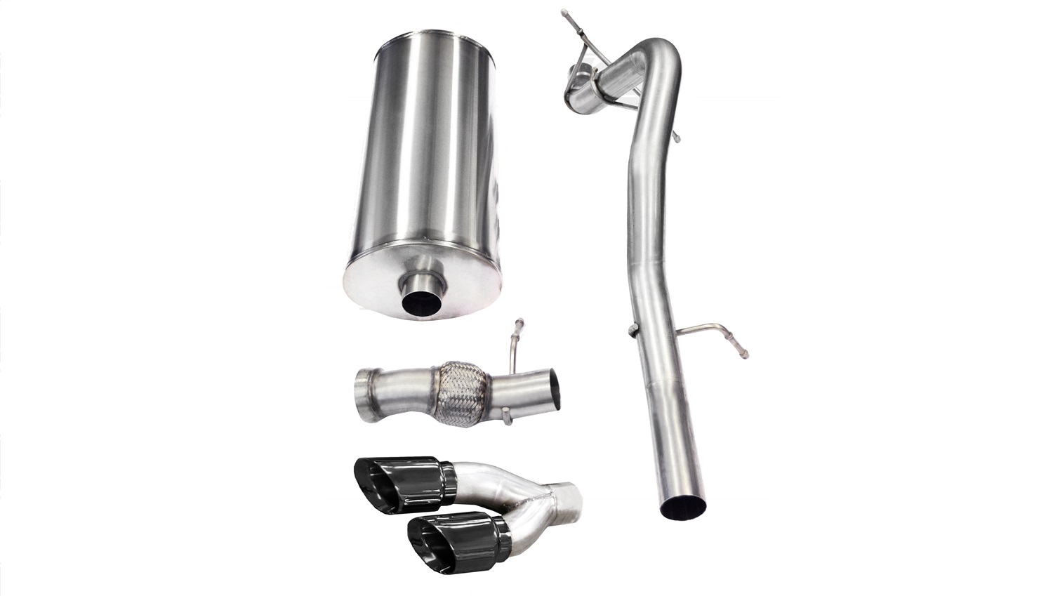 Corsa Performance - 14878BLK - Exhaust System Kit