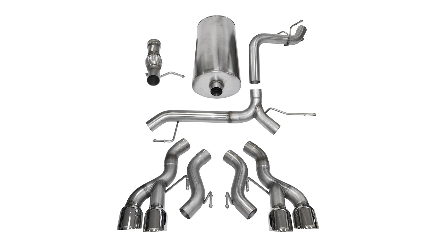 Corsa Performance - 14887 - Exhaust System Kit
