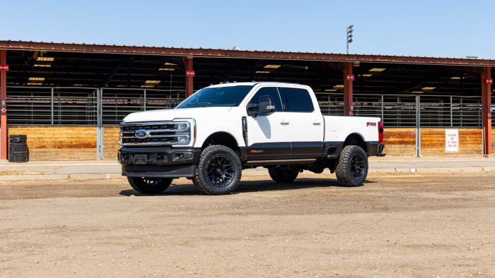 ReadyLift 46-20560 - Leveling Kits, Silver, Steel and Shocks
