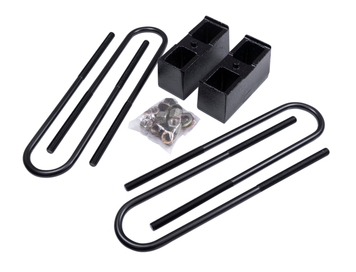 ReadyLift 26-35300 - Rear Block Kits, Black, Cast