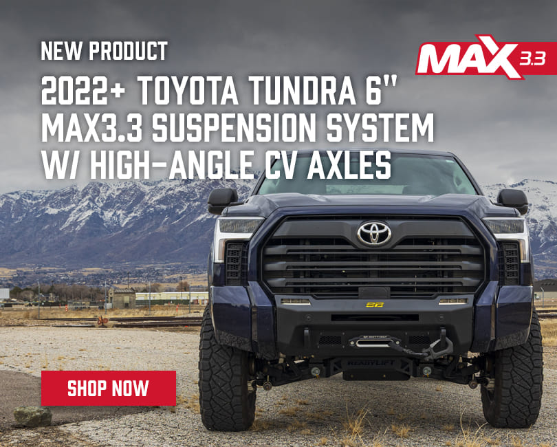 ReadyLift 42-52640 - MAX3.3 Lift Kits, Black, Steel