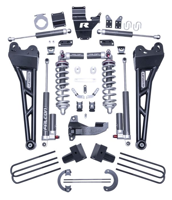 ReadyLift 43-21450 - Performance Lift Kits, Silver, Steel and Shocks