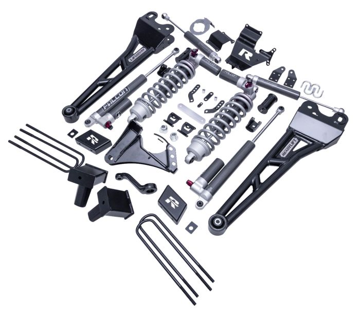 ReadyLift 43-21650 - Performance Lift Kits, Silver, Steel and Shocks