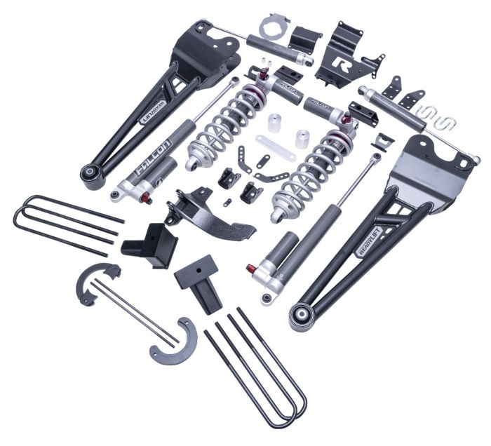 ReadyLift 43-23450 - Performance Lift Kits, Silver, Steel and Shocks