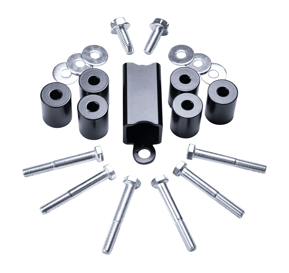 ReadyLift 67-52050 - Suspension Components, Black, Smooth