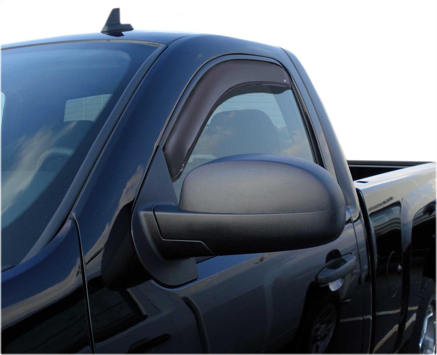Auto Ventshade AVS 192326 - AVS In-Channel Ventvisor, Regular Cab, Modified Acrylic