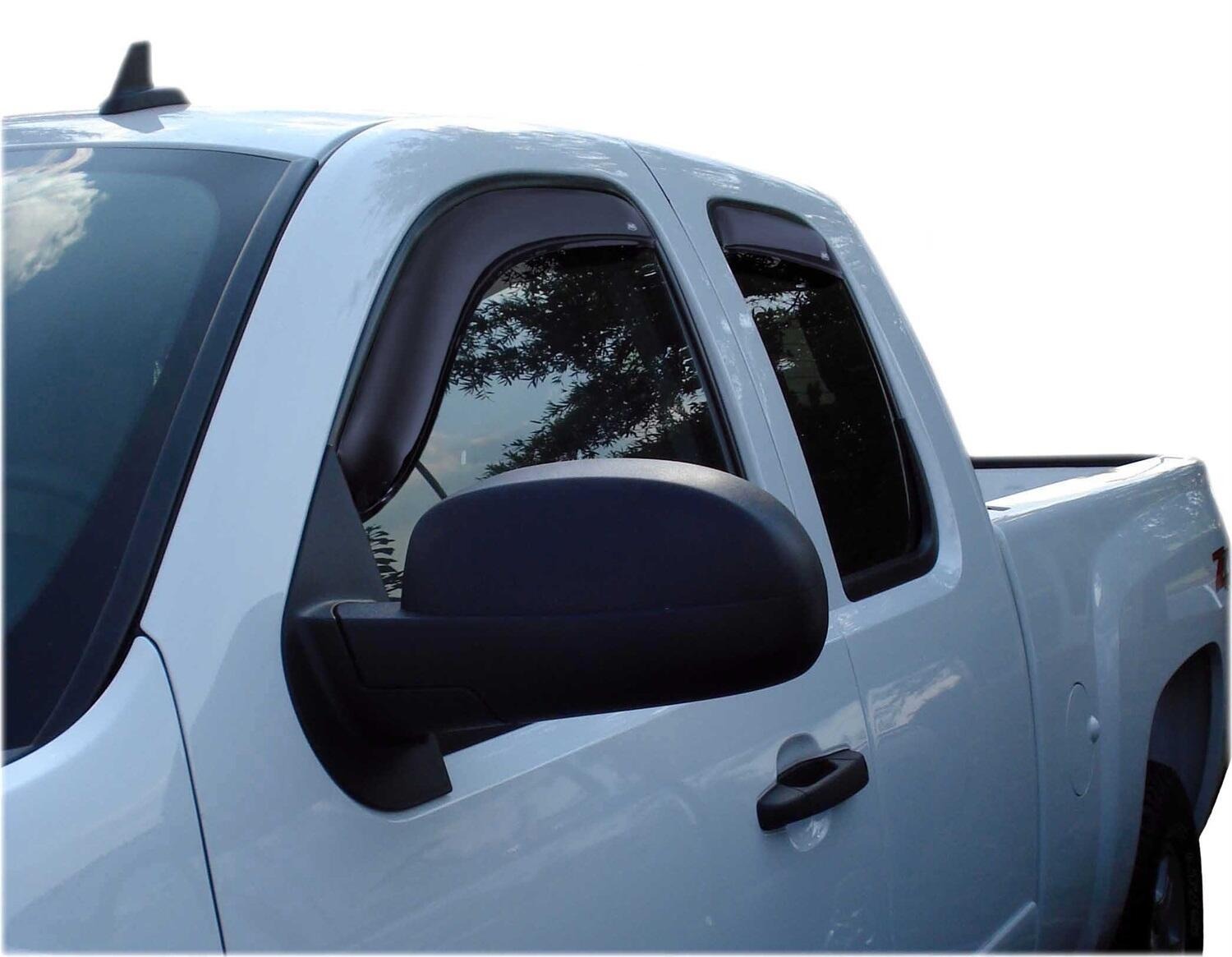 Auto Ventshade AVS 194040 - AVS In-Channel Ventvisor, Extended Cab, Modified Acrylic