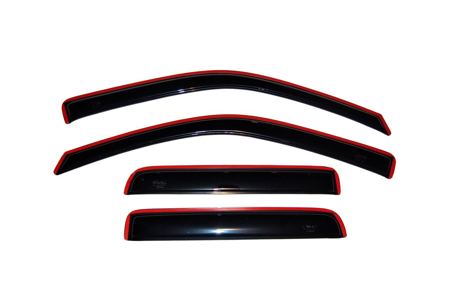 Auto Ventshade AVS 194133 - AVS In-Channel Ventvisor, Crew Cab, Modified Acrylic