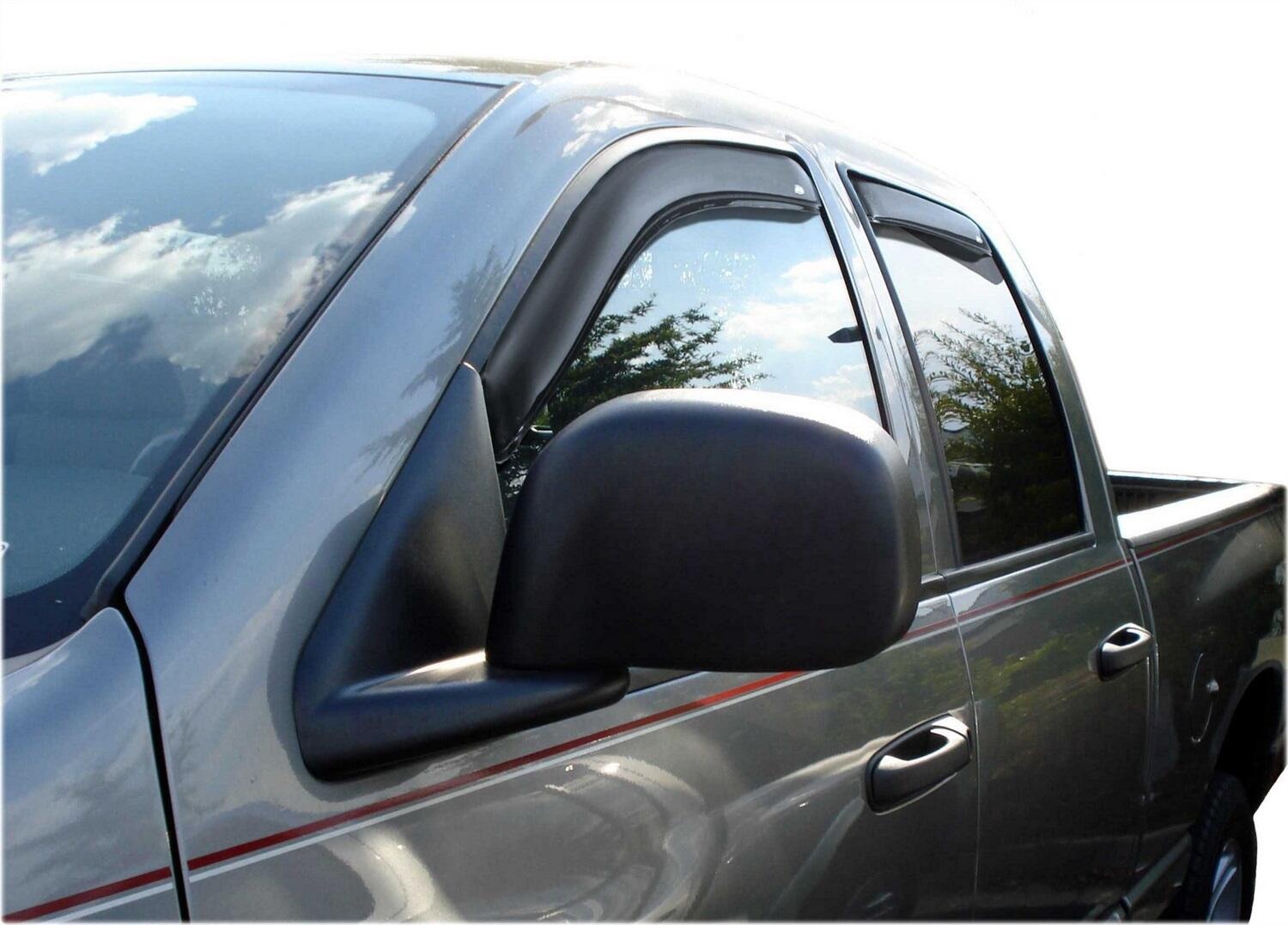 Auto Ventshade AVS 194623 - AVS In-Channel Ventvisor, Crew Cab, Modified Acrylic
