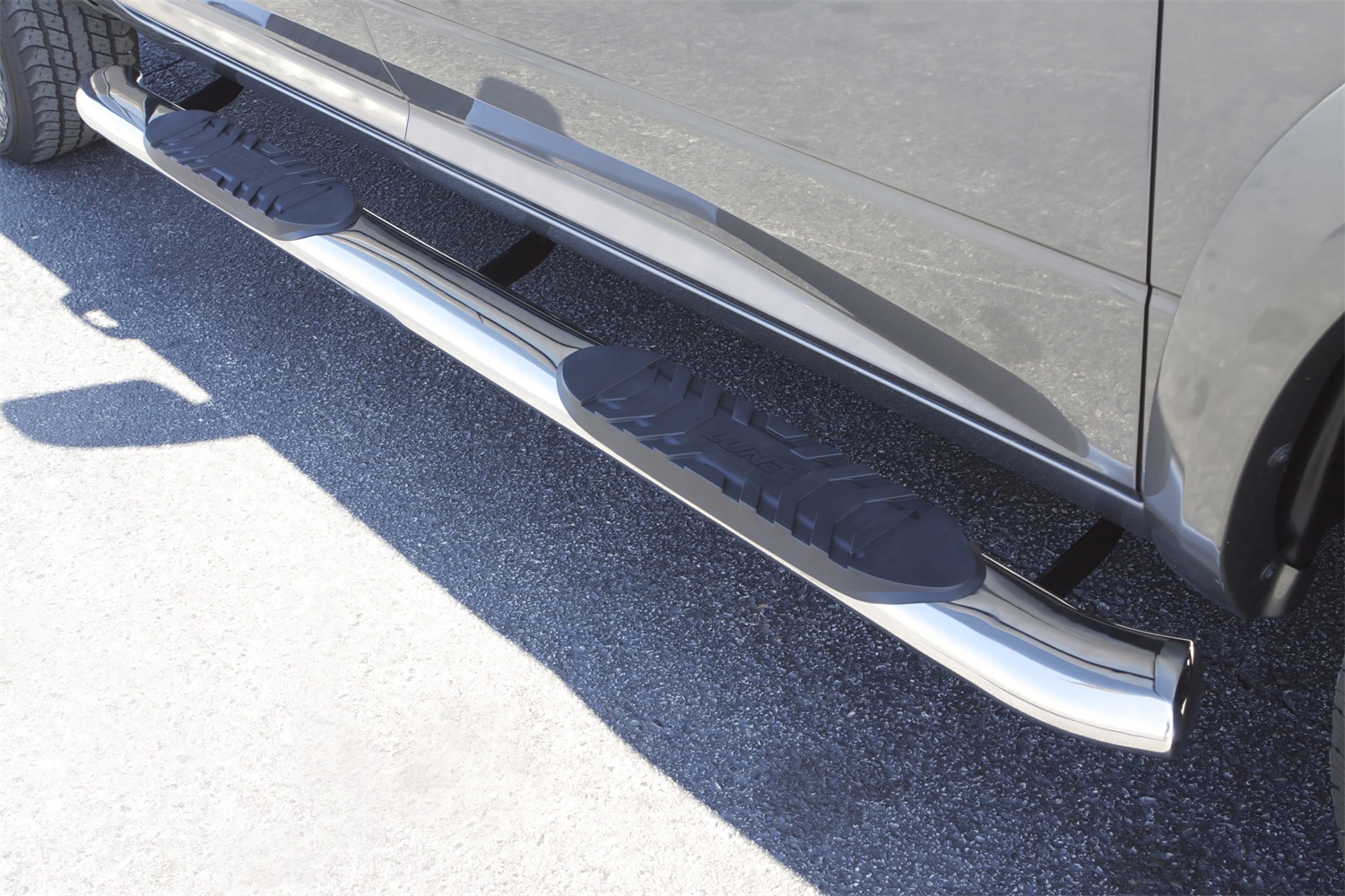 Lund 23785007 - 5" Oval Steps, 2-Piece Set, Polished Stainless
