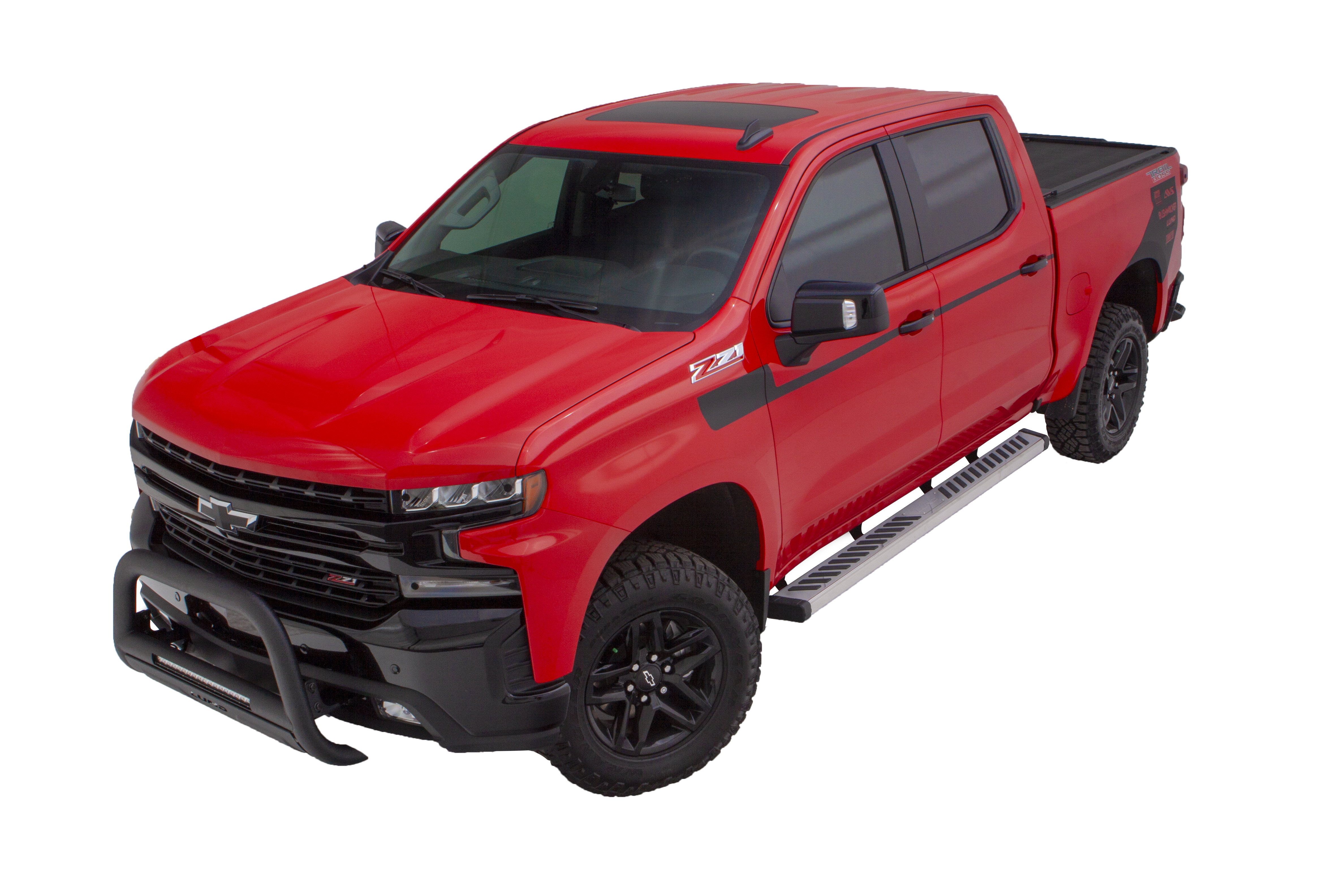 Lund 28665044 - Summit Ridge 2.0 Running Boards, 2-Piece Set, Crew Cab