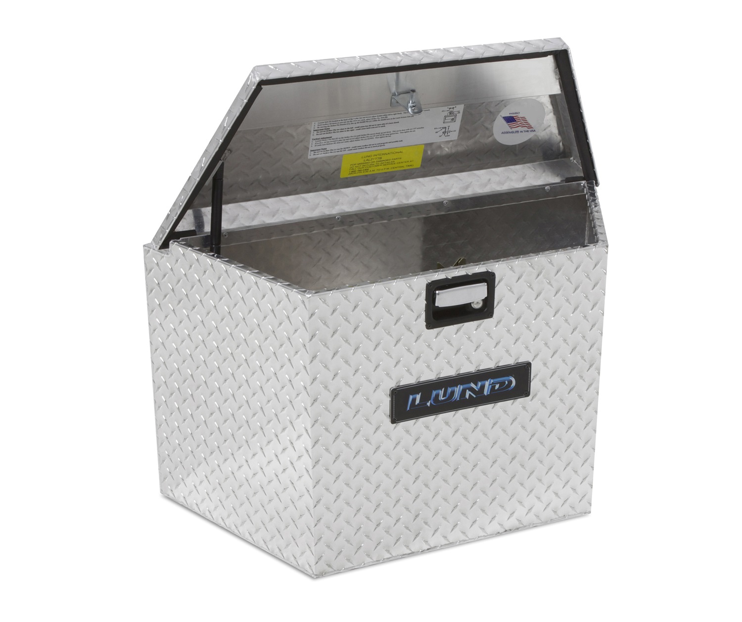 Lund 6134 - Challenger Tool Boxes, Brite, Aluminum