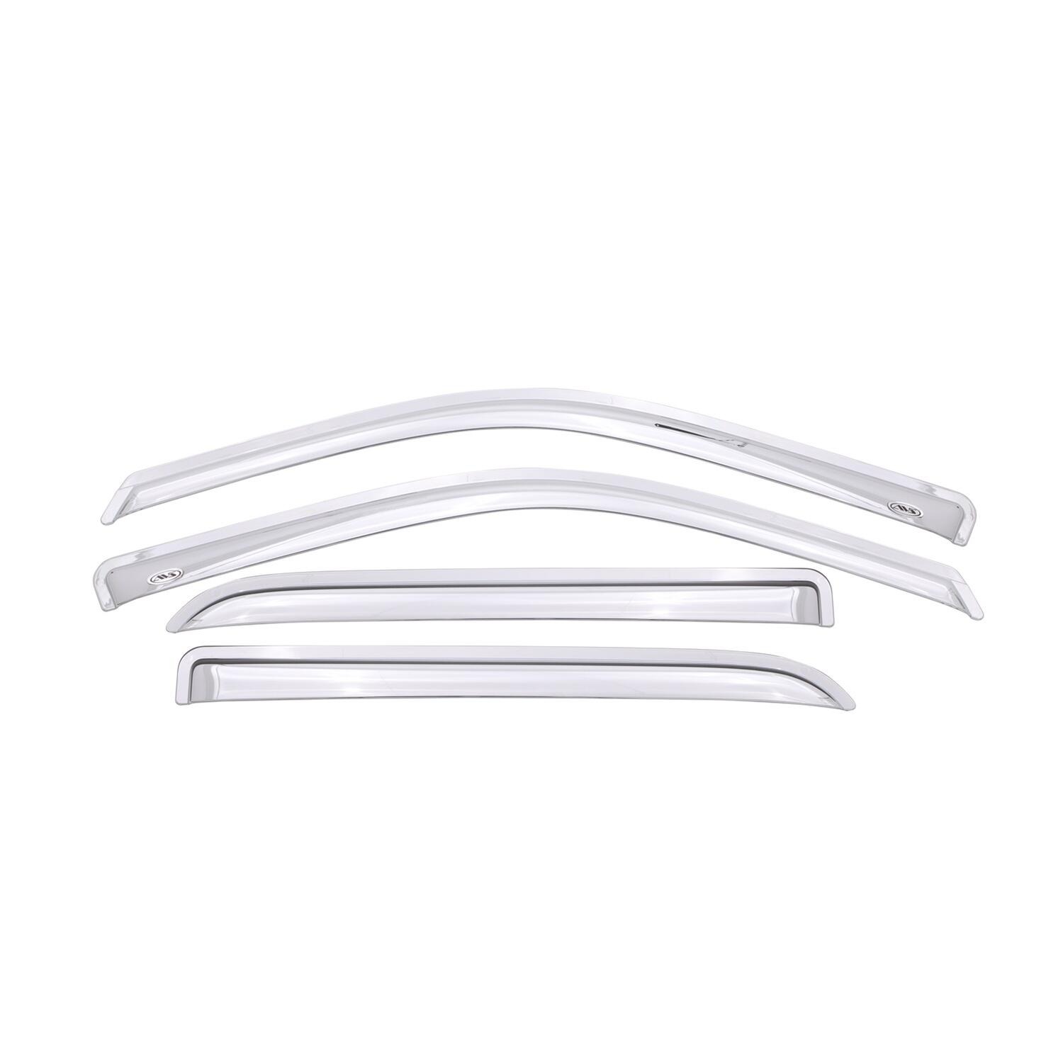 Auto Ventshade AVS 684109 - AVS Chrome Ventvisor, Outside Mount, Abs Thermoplastic