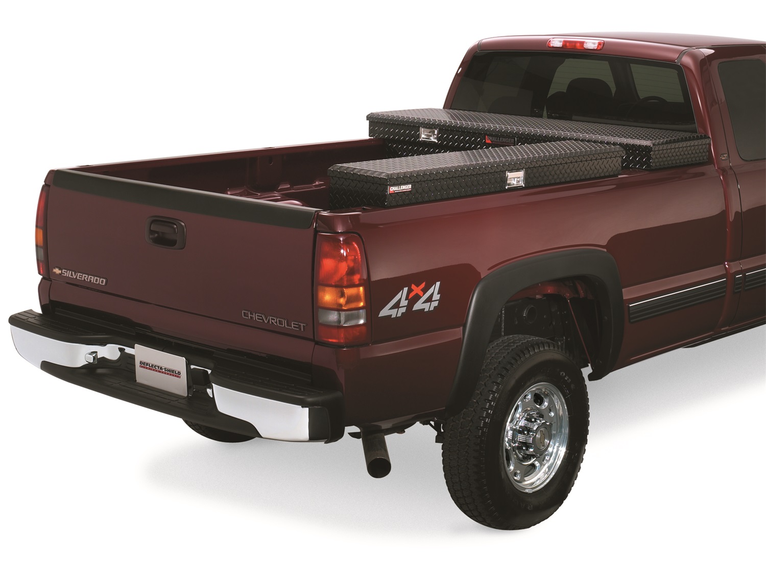 Lund 75748 - Challenger Tool Boxes, Black, Aluminum