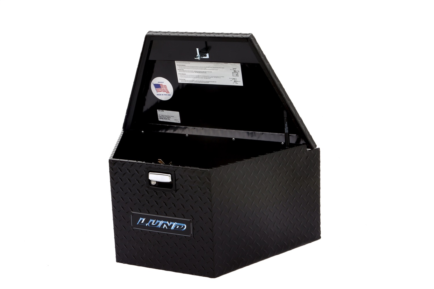 Lund 76120 - Aluminum Storage Boxes, Black