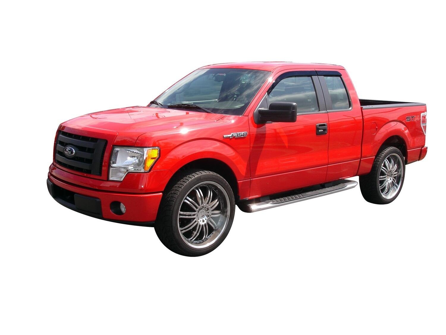 Auto Ventshade AVS 894009 - AVS Low-Profile Ventvisor, Extended Cab, Low Profile